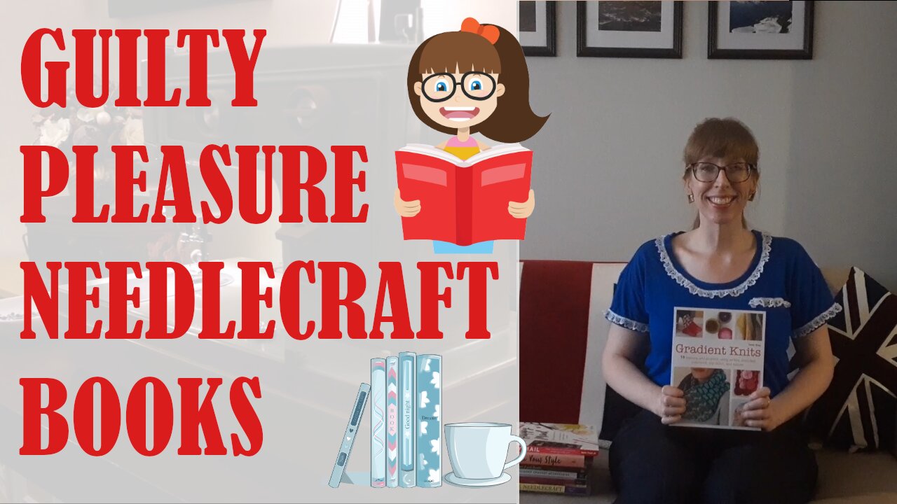 ☕🤍 GUILTY PLEASURE NEEDLECRAFT BOOKS 🤍☕ | BUDGETSEW #needlecraft #books #reading