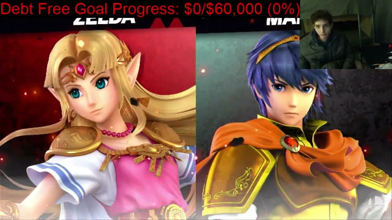 Zelda VS Marth On The Hardest Difficulty In A Super Smash Bros Ultimate Match With Live Commentary