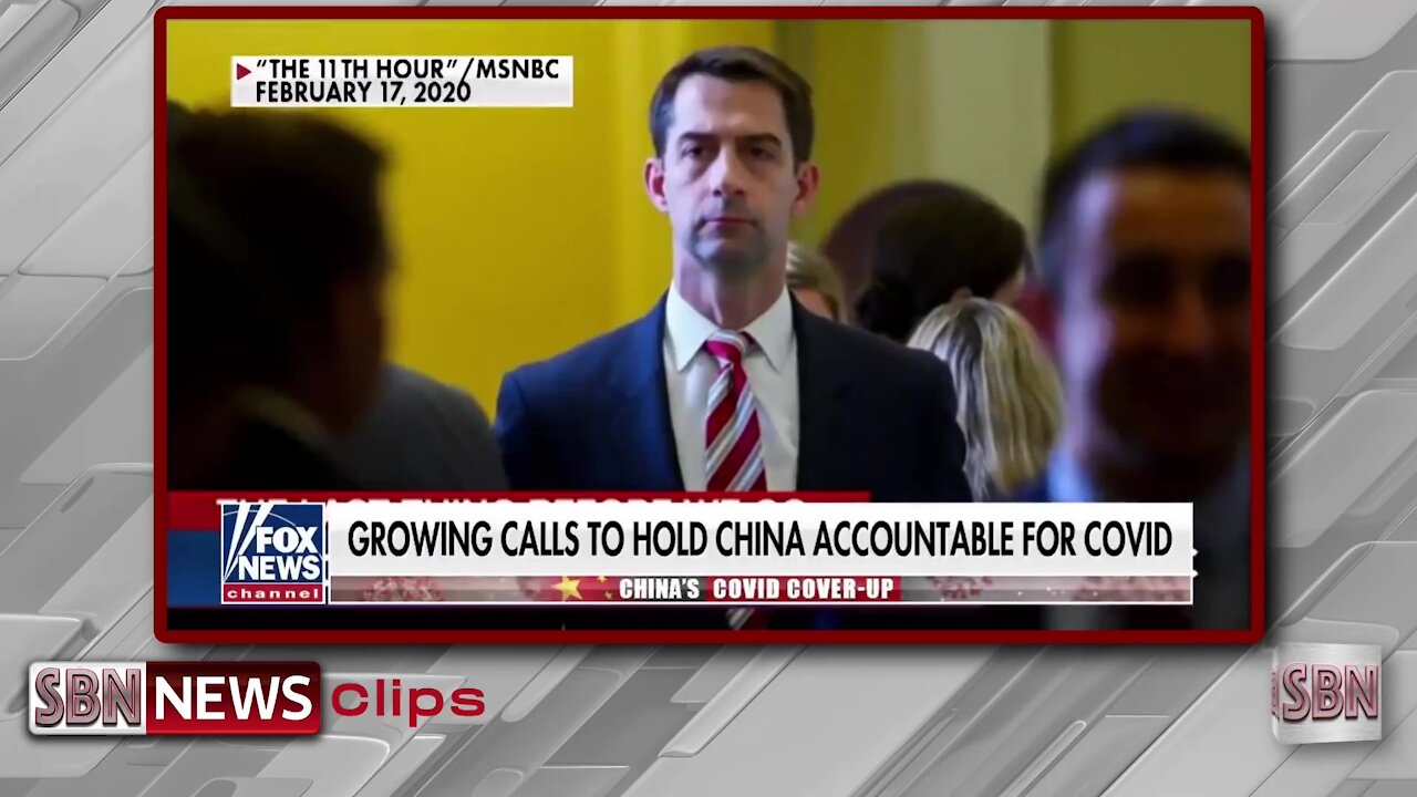 Tom Cotton: 'Zero' chance China admits responsibility for COVID-19 - 1918