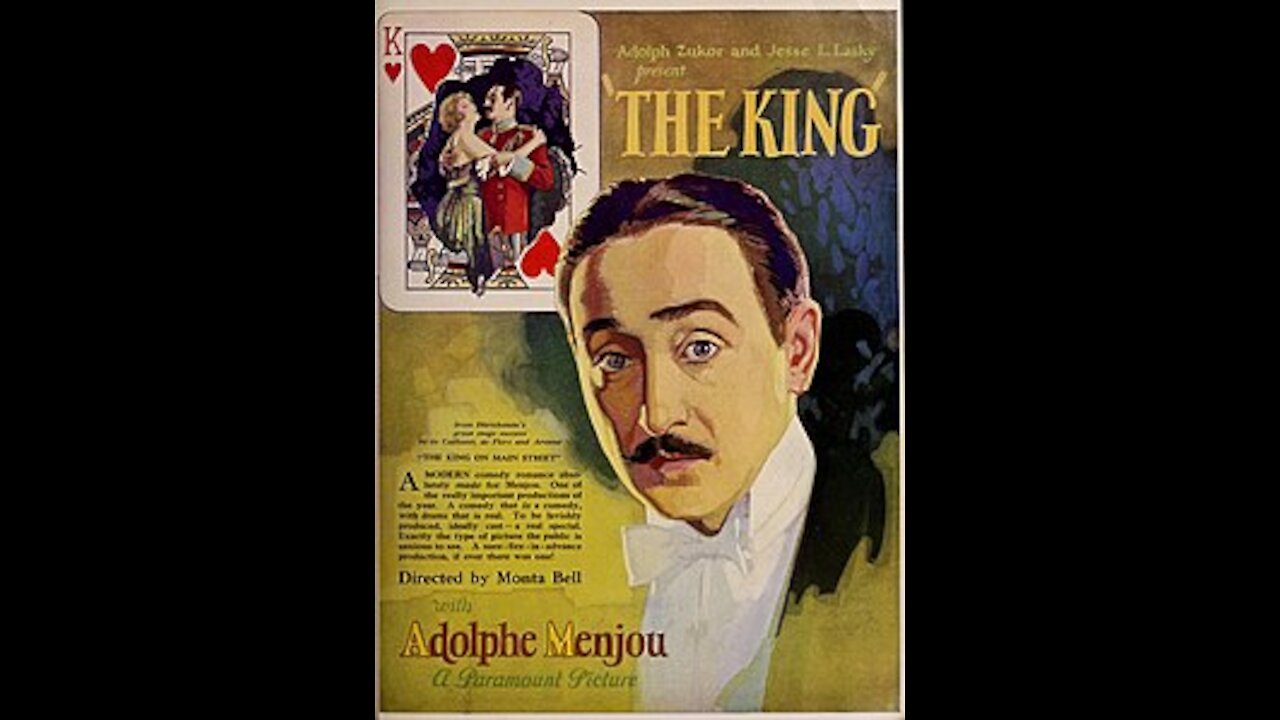 The King on Main Street (1925) | Directed by Monta Bell - Full Movie