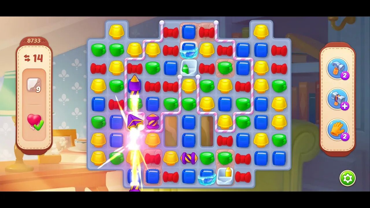 Playrix Homescapes Gameplay Walkthrough Level 8733