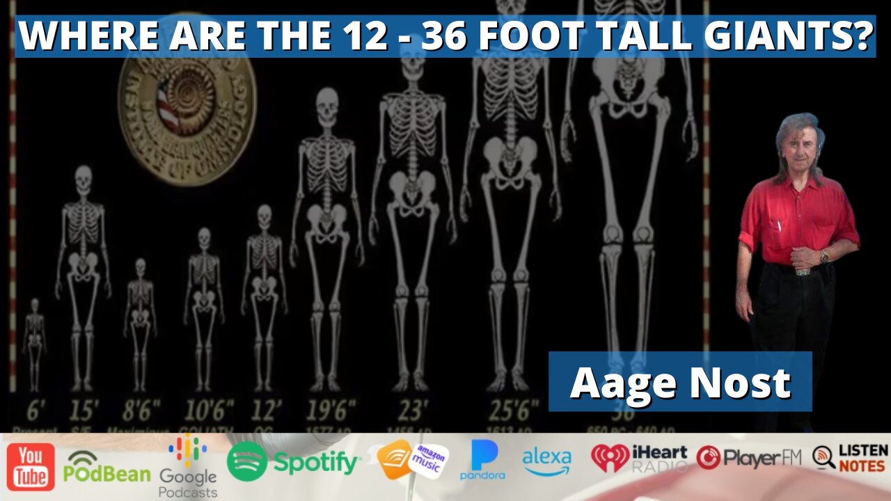 WHERE ARE THE 12 - 36 FOOT TALL GIANTS?