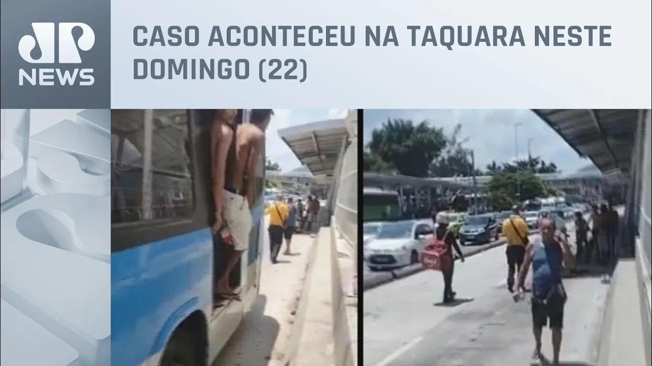 Mulher cai de BRT no RJ e morre depois de tentar entrar no veículo