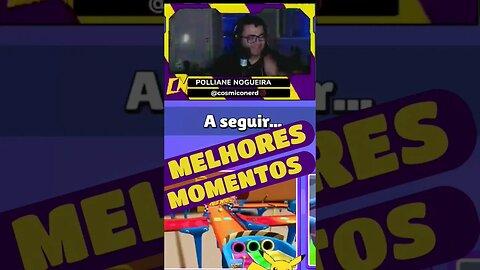 MELHORES MOMENTOS DA LIVE HOJE AS 22 HORAS#stumbleguys #cosmiconerd ‎#pablogames #stumbleguyslive