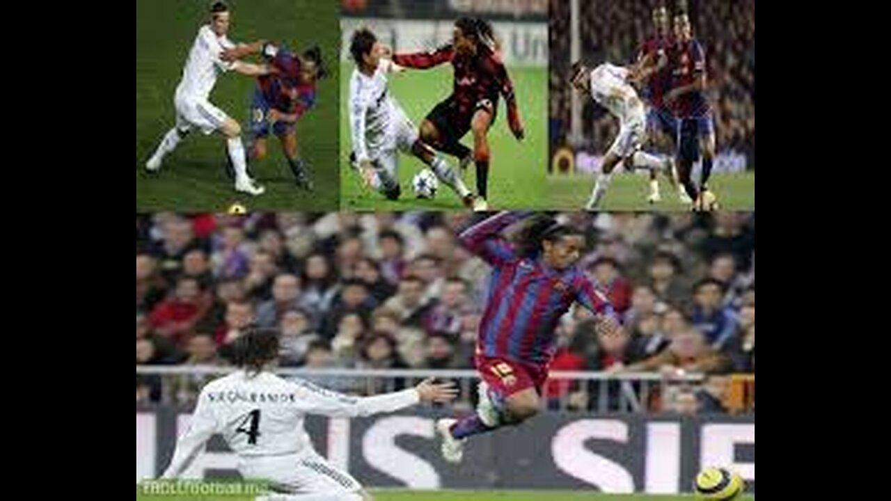 When Ramos got bullied by Ronaldinho