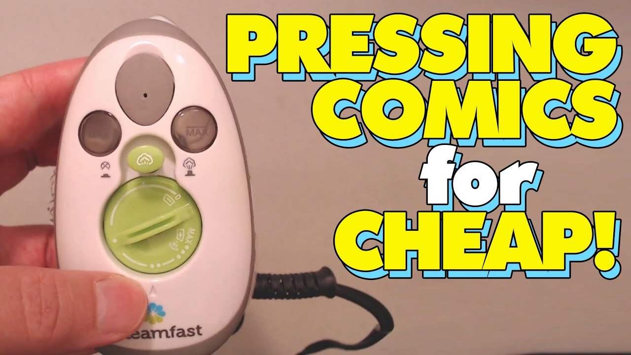 How to Press Your Own Comic Books with an Iron! | How-To | DIY | Tutorial | Heat Pressing