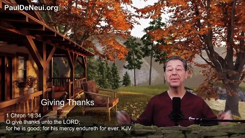 22.11.22 (Intro) Give Thanks with #pauldeneui