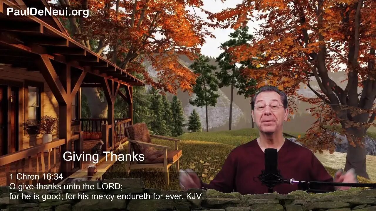 22.11.22 (Intro) Give Thanks with #pauldeneui