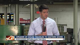 Speaker Ryan pushes republican tax reform proposal