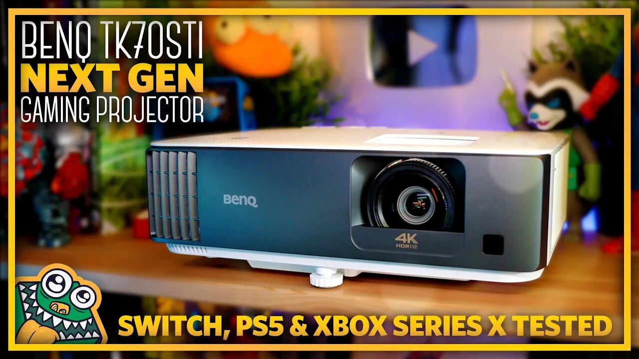 The BEST next gen gaming Projector! BenQ TK700STi Review + Tested on Switch, PS5 and Xbox Series X