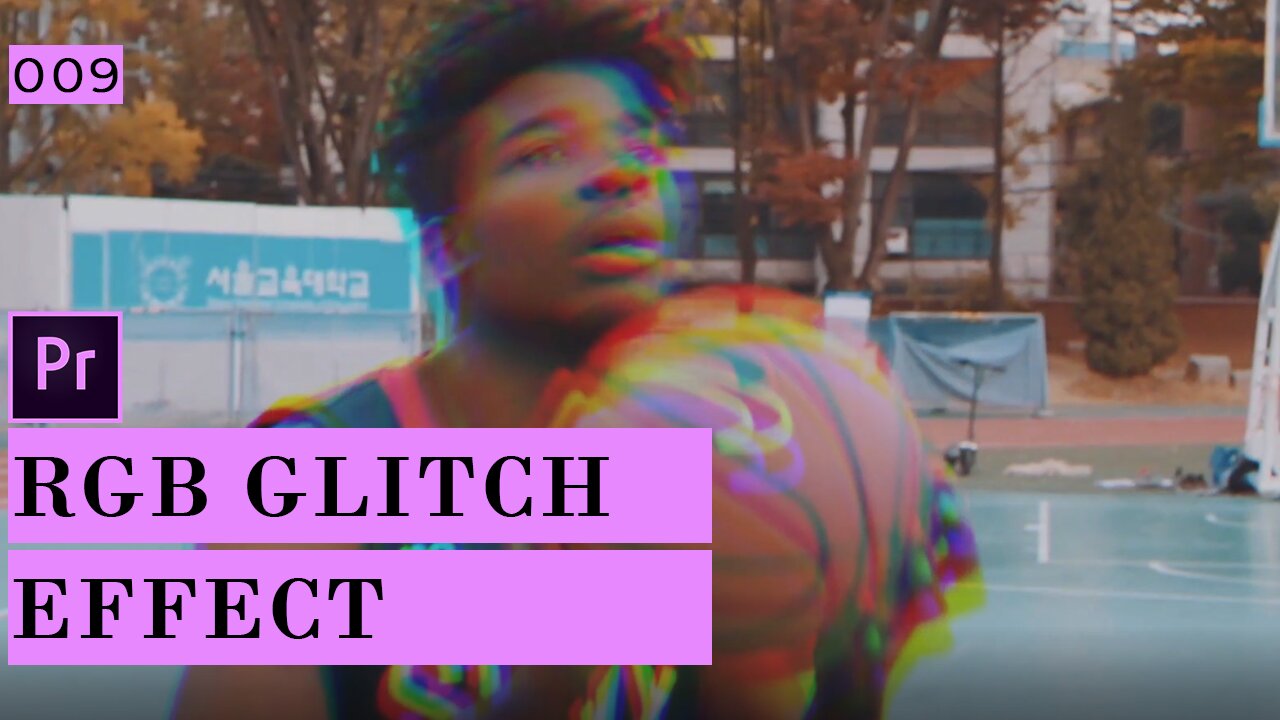 How to create an RGB glitch effect for videos in Adobe Premiere Pro