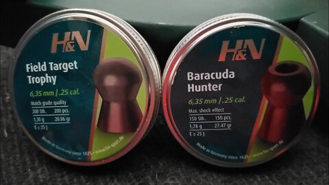 Part 6 - 25 cal H&N Baracuda Hunter pellet in a Hatsan Flashpup