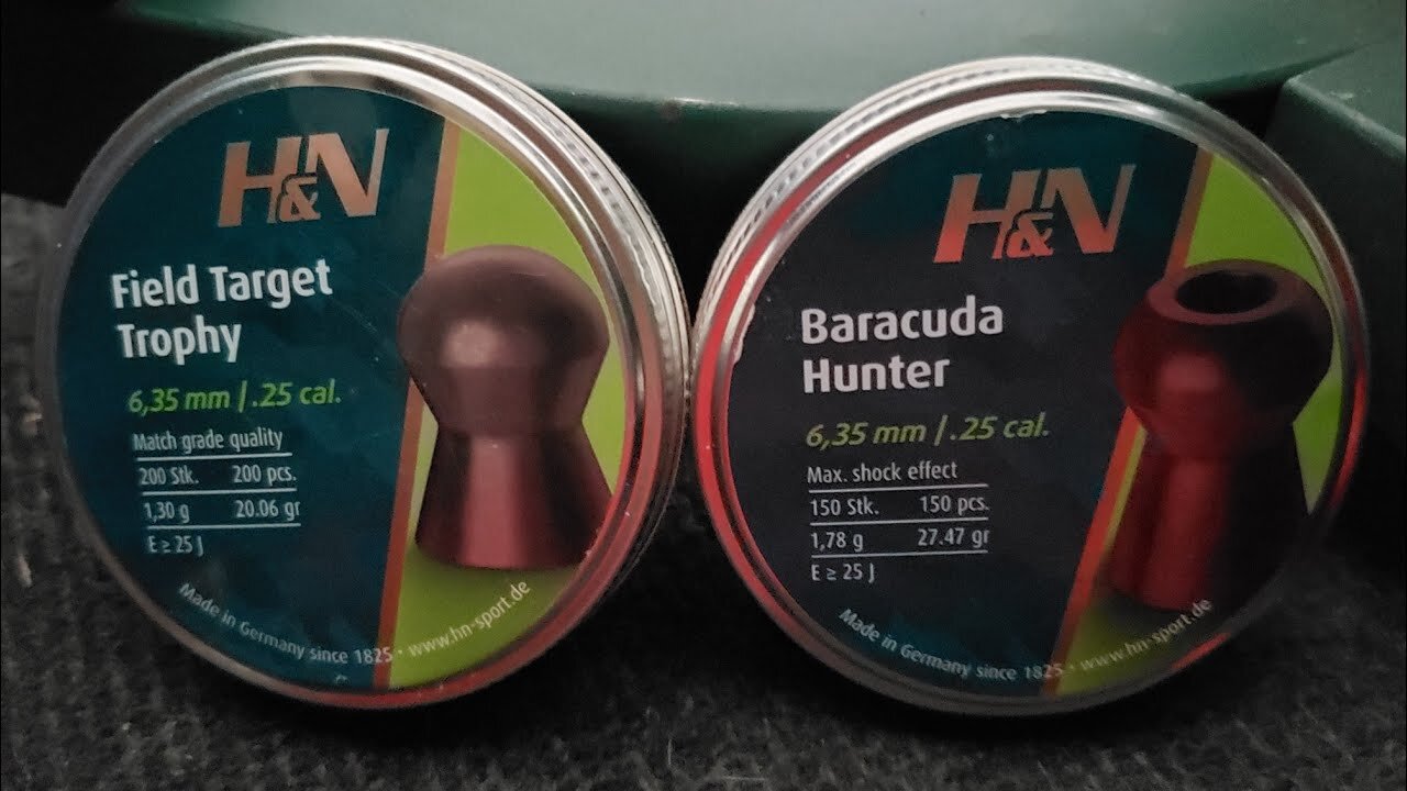 Part 6 - 25 cal H&N Baracuda Hunter pellet in a Hatsan Flashpup