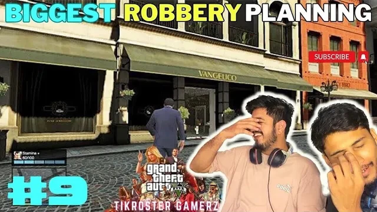 BIGGEST ROBBERY WITH ROSTING 😂 ||GTA V GAMEPLAY || TIKTOKER GAMERZ #viral