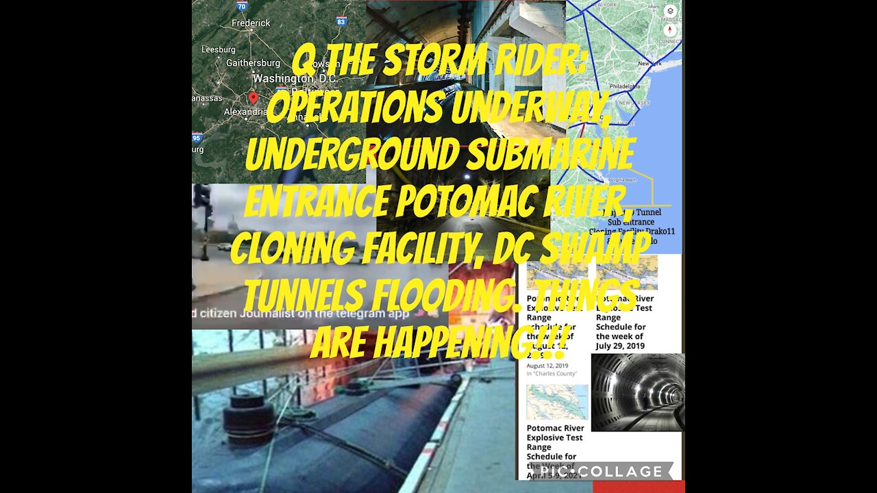 Q The Storm Rider: Operations happening, DC Swamp & tunnels flooding