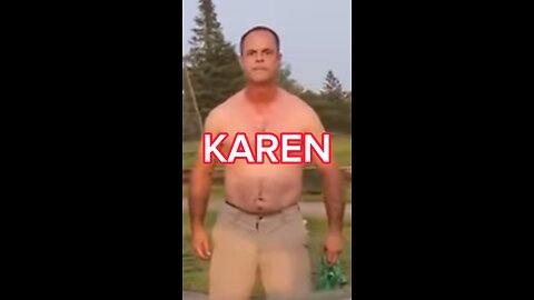 Karen on the golf course