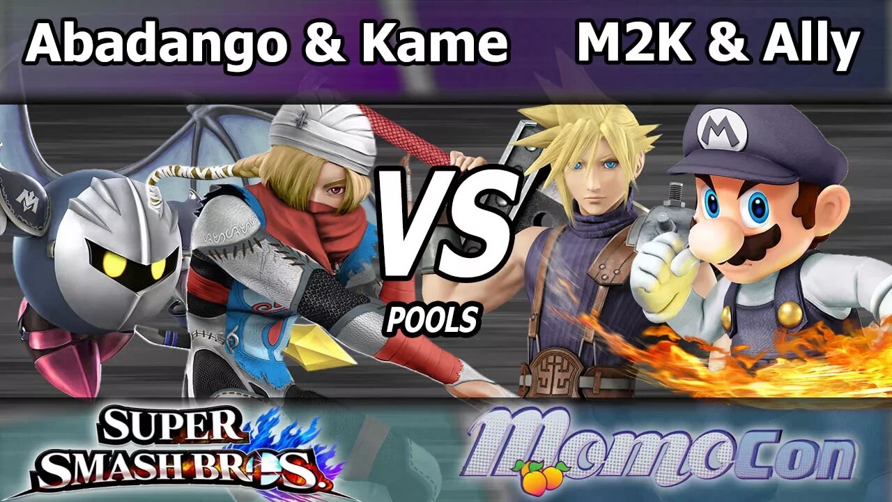 LG|Abadango & DNG|Kameme vs. FOX MVG|Mew2King & C9|Ally - Wii U Doubles Pools - Momocon 2017