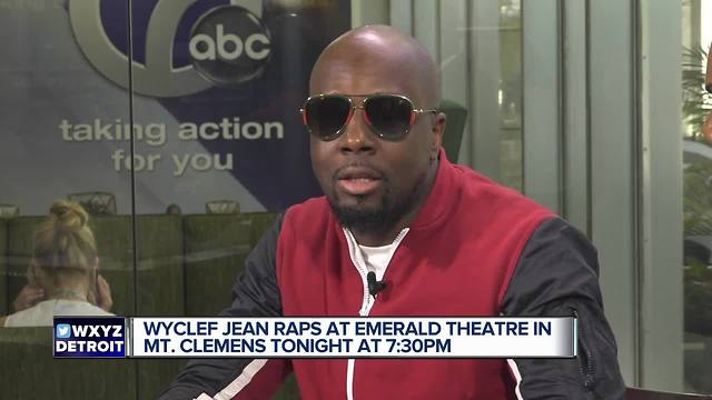 Wyclef Jean to perform at Emerald Theatre in Mount Clemens