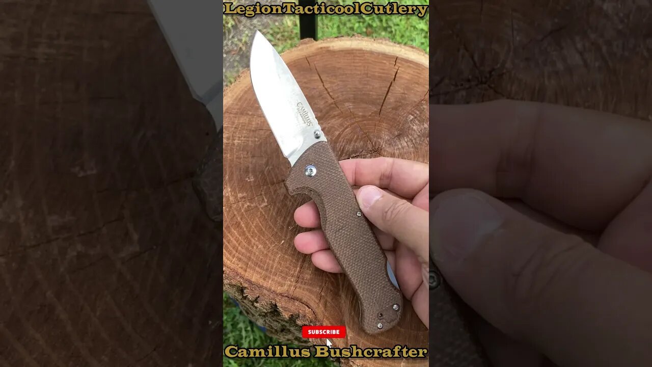 Camillus Large Bushcrafter Lockback folder!