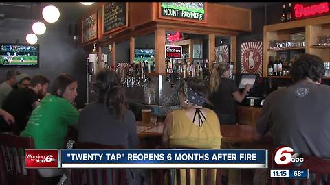 Twenty Tap reopens following February fire
