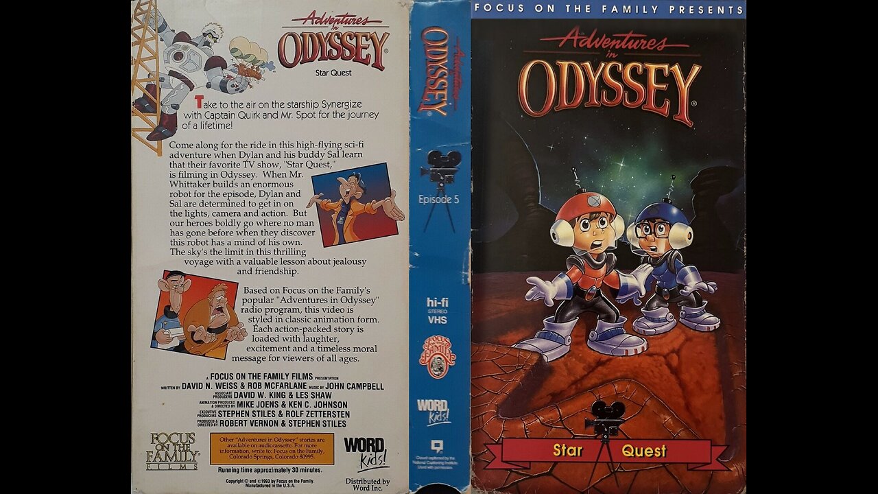 Adventures In Odyssey - 05. Star Quest 1993 (Unofficial Soundtrack)