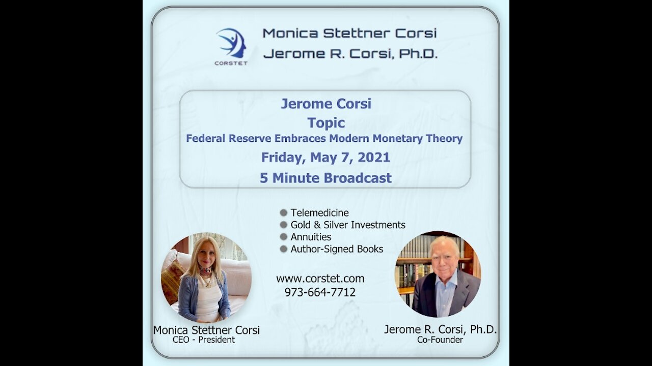 Corstet in 5 Minutes: MMT #11 - Federal Reserve Embraces Modern Monetary Theory