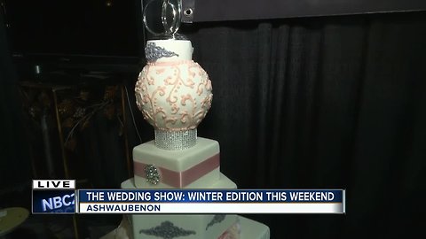 The Wedding Show: Winter Edition checking out Wedding Cakes