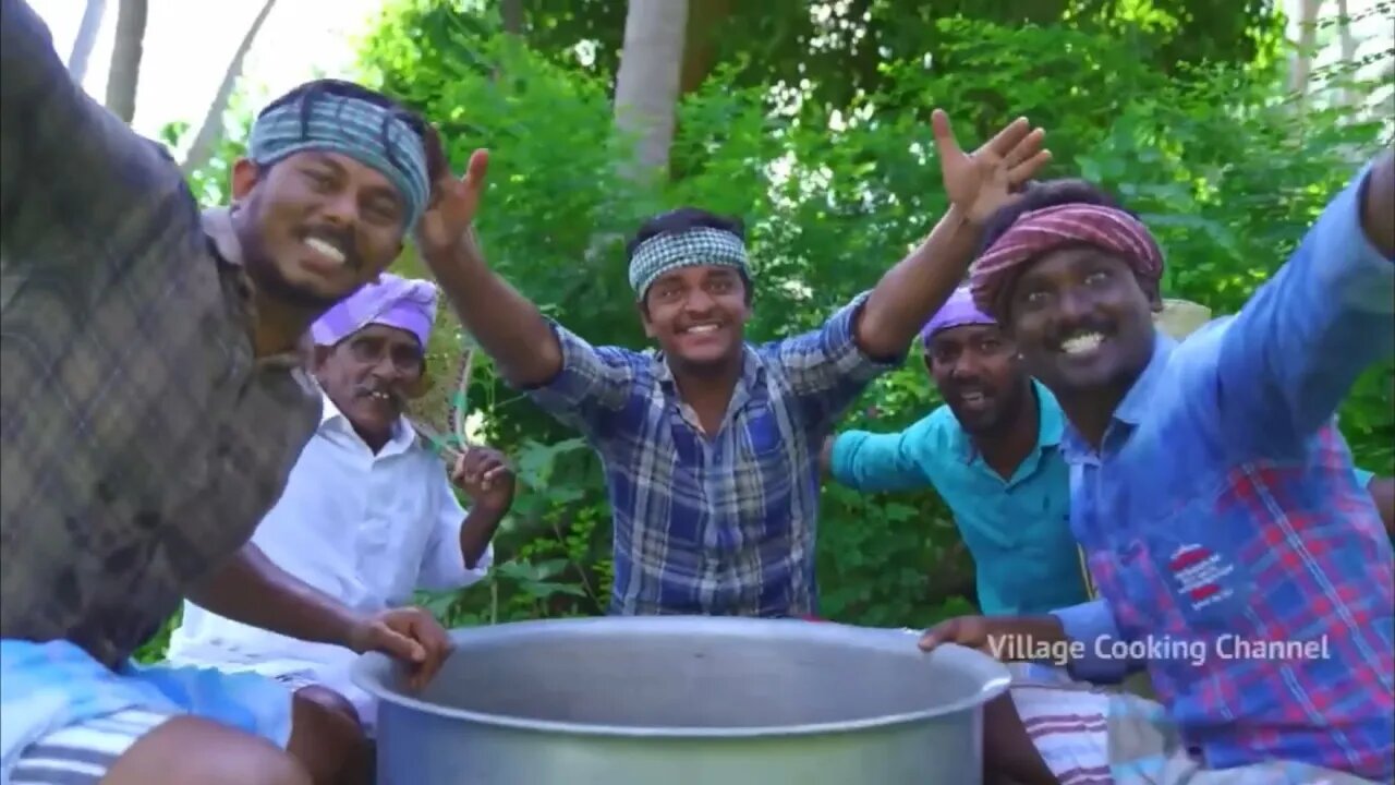 Snakehead Murrel Fish | Viral Meen | River Fish Fry Recipe | Village Cooking Channel