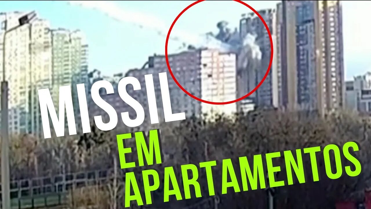 MÍSSIL DESTROI PREDIO HOJE | NOVO ATAQUE