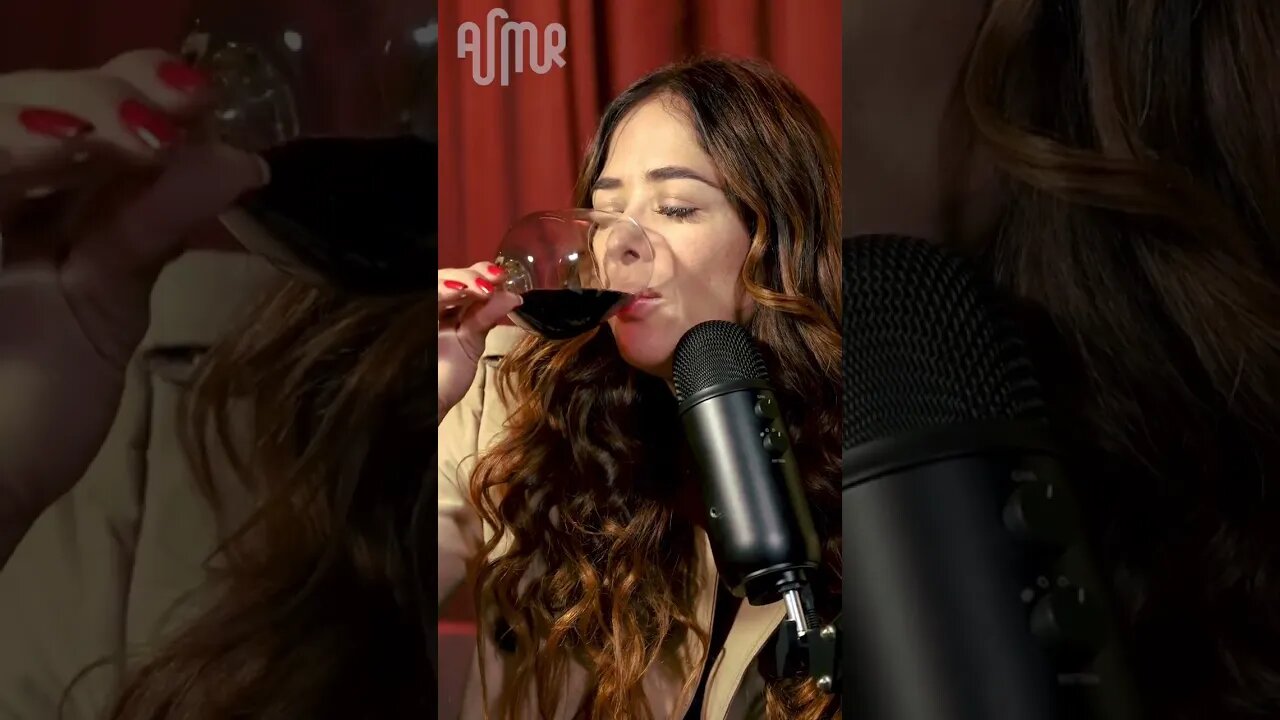 Okay, the sound of the fresh wine its just perfect 🍷🔊