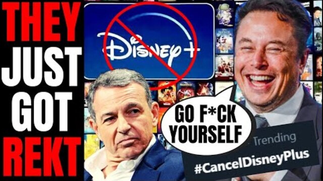 WOKE DISNEY FACES MASSIVE BACKLASH AS THOUSANDS CANCEL DISNEY PLUS AFTER ELON MUSK DESTROYS BOB IG..