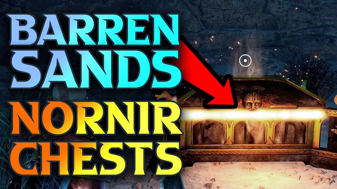 BOTH Barren Sands Nornir Chests Location & Solution - God Of War Ragnarok Gameplay Walkthrough Guide