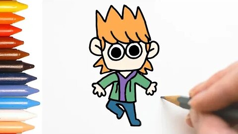 COMO DESENHAR MATT KAWAII - EDDSWORLD - PASSO A PASSO - FÁCIL