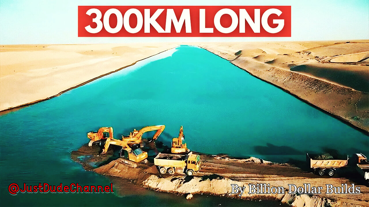 Israel Is Building A $55 BILLION Canal Through Gaza! | Billion Dollar Builds