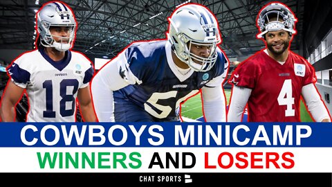 Dallas Cowboys Minicamp Winners And Losers