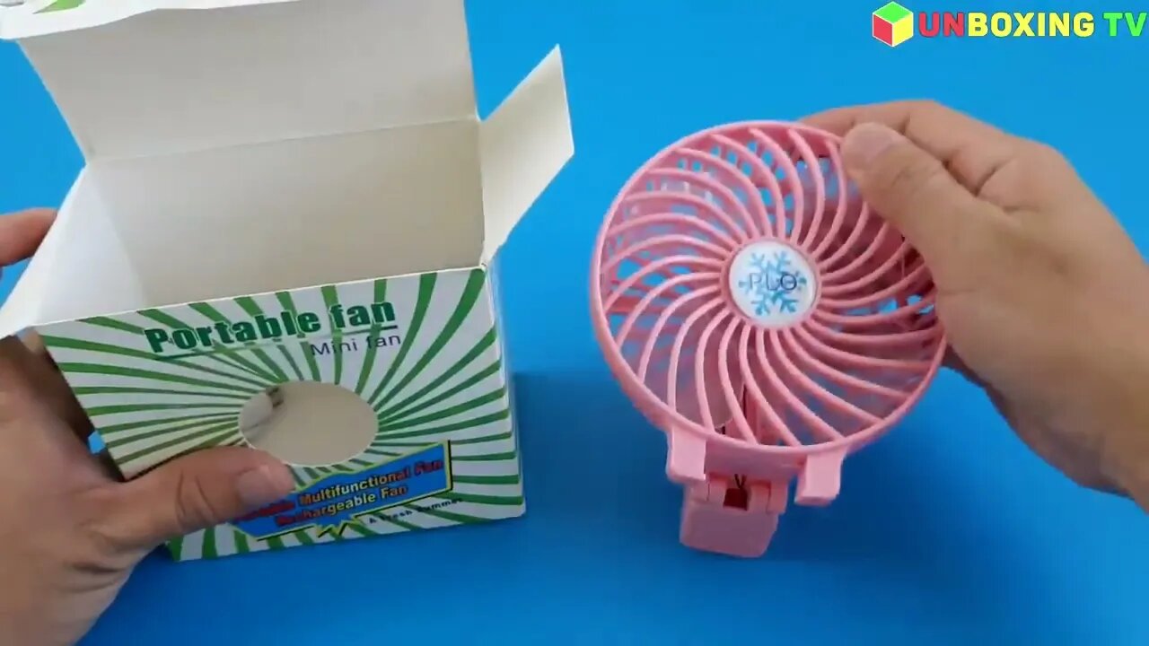 Mini Fan Portable Rechargeable Cooler USB
