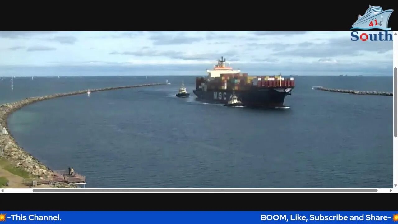 Shipping Port Adelaide Outer Harbour. 02/07/2023.