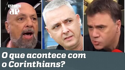 "Gente... A REAL é que esse Corinthians do Tiago Nunes é FRACO!" Veja DEBATE!