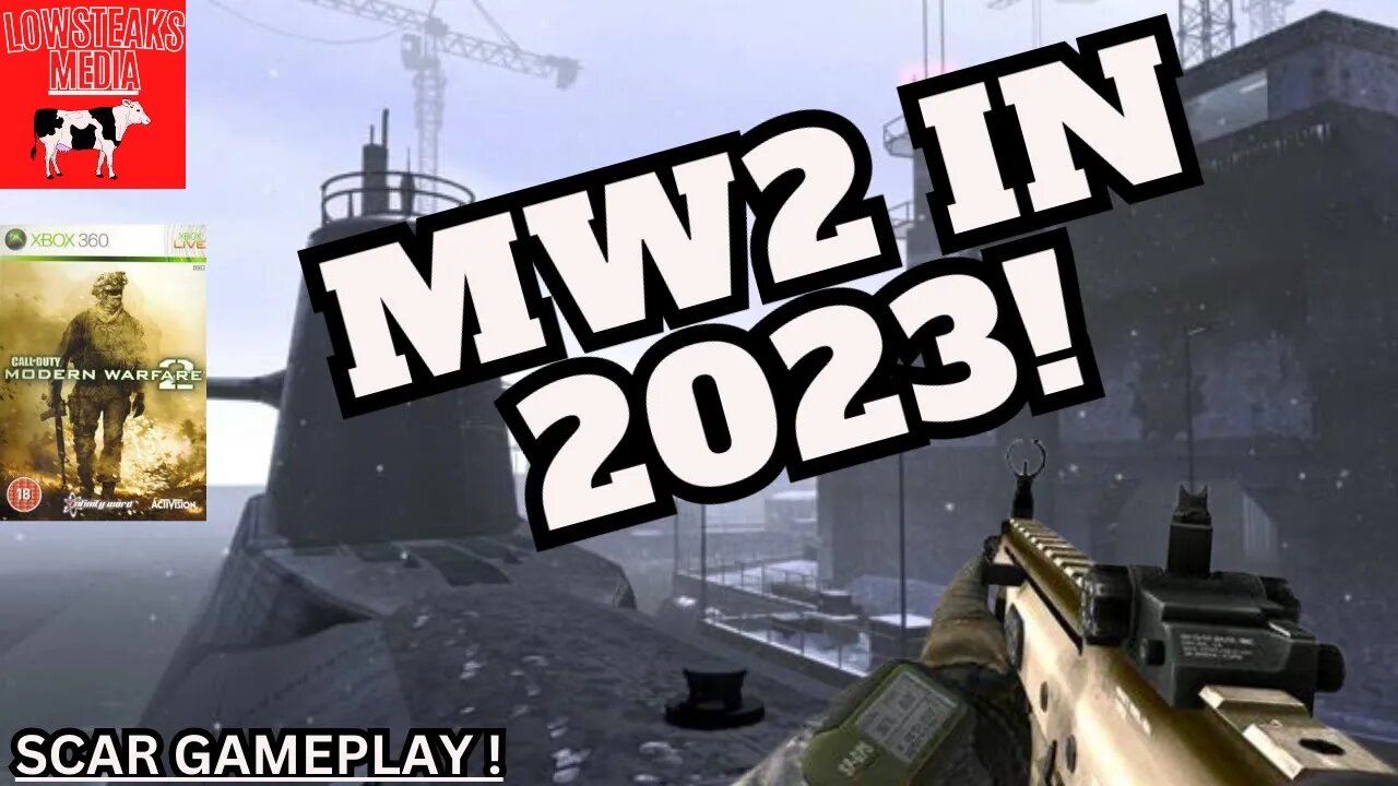 Modern Warfare 2 2009 in 2023! SCAR Gameplay!