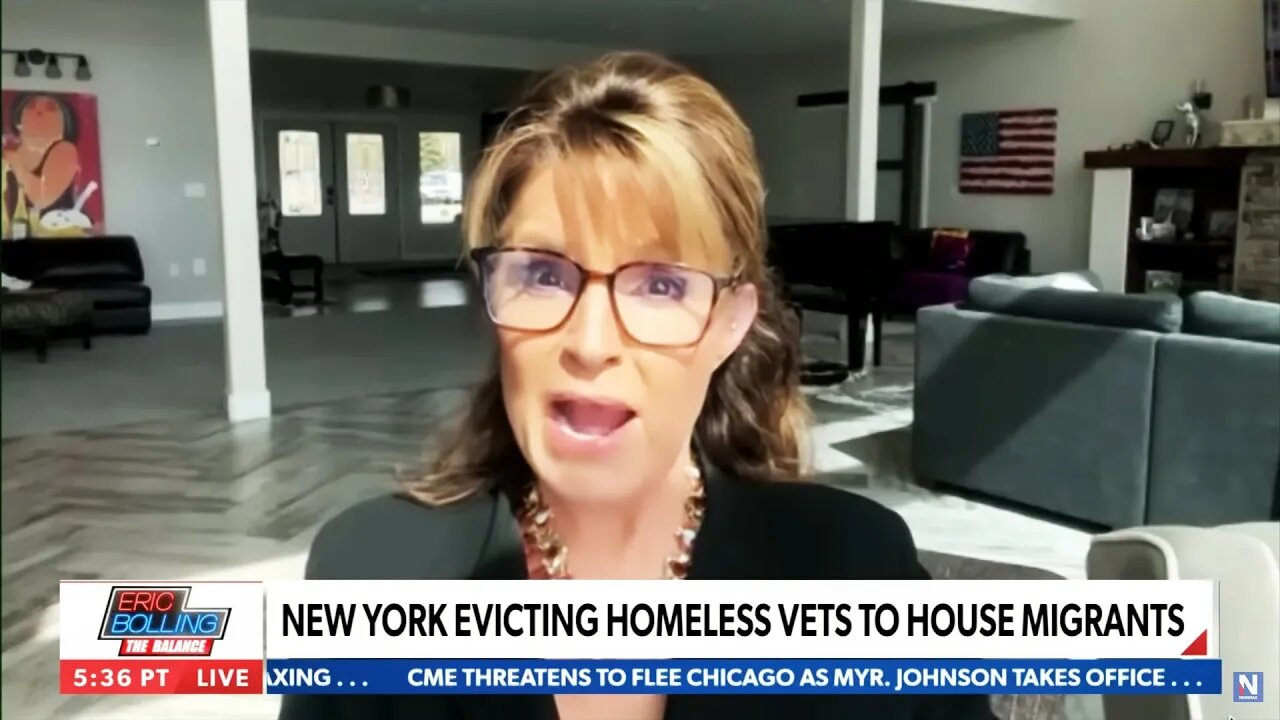 Sarah Palin visibly struggles to use language during sick interview