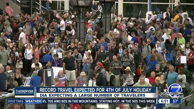 DIA bracing for busy 4th of July holiday travel period