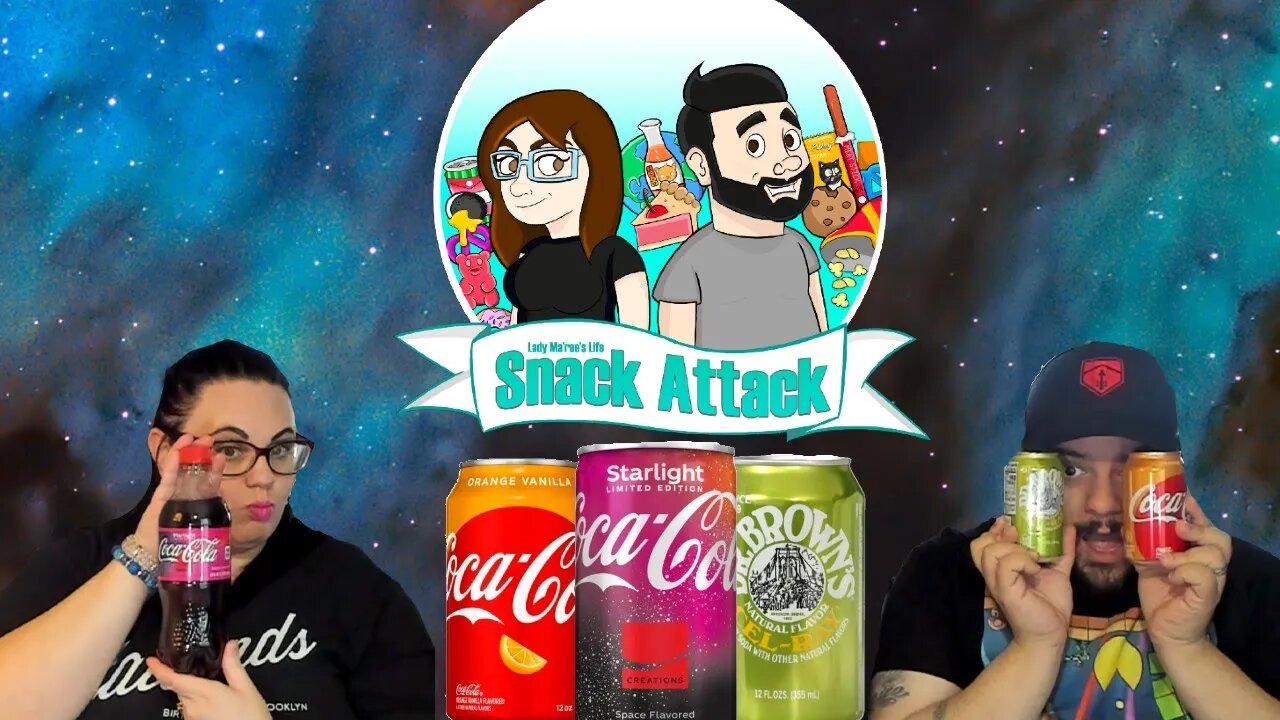 Coke Starlight, Coke Orange Vanilla, and Dr. Browns Cel-Ray Soda | Snack Attack | Taste & Review