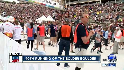 Thousands participate in 40th running of BolderBOULDER race, international race kicks off