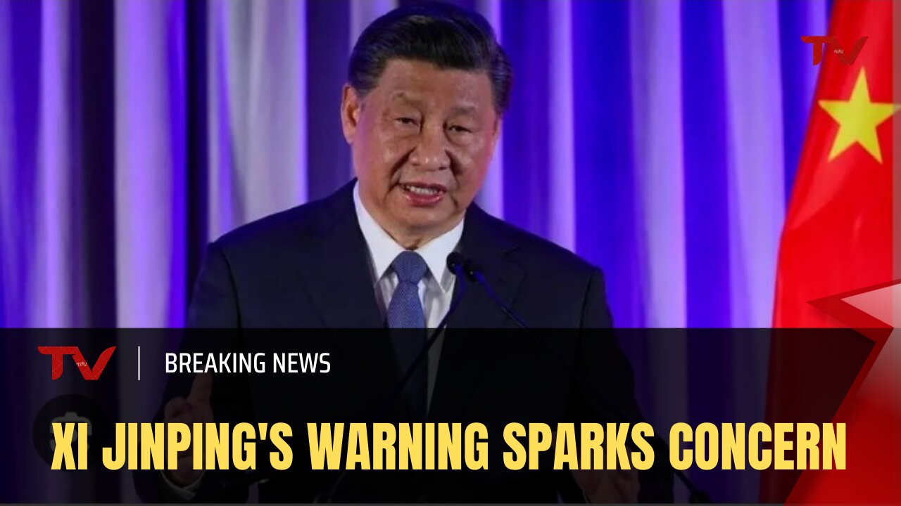 Xi Jinping's Warning Sparks Concern #usa #china #todaynews