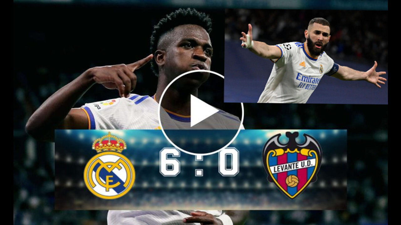 R.Madrid 6--0 Levante