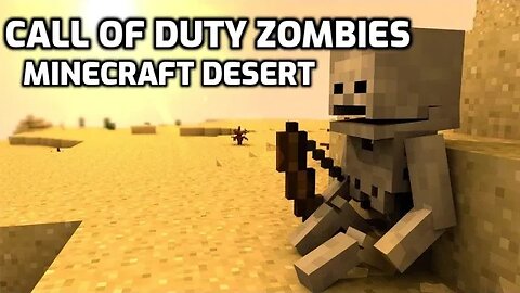 Minecraft Desert - Call Of Duty Zombies (Complete)