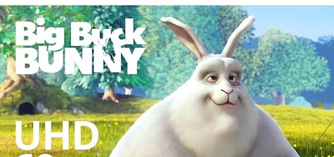 Big Buck Bunny 1fps 4k -Offlcial Blender