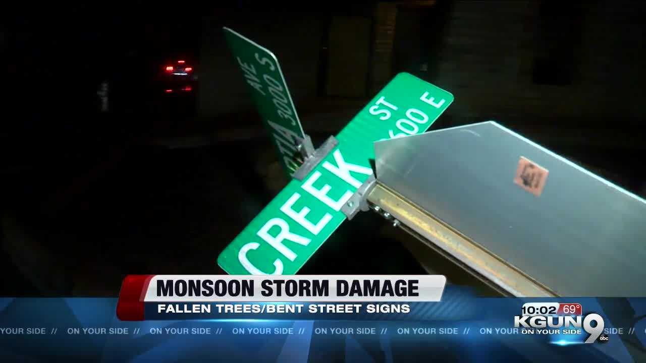 Monsoon storms slam southeast neighborhoods