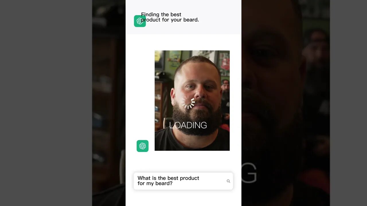 Asking Chat GPT "How to get rid of beard-ruff?"