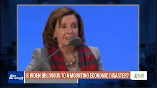 Nancy Pelosi claimed that America is back after a dark period under Trump